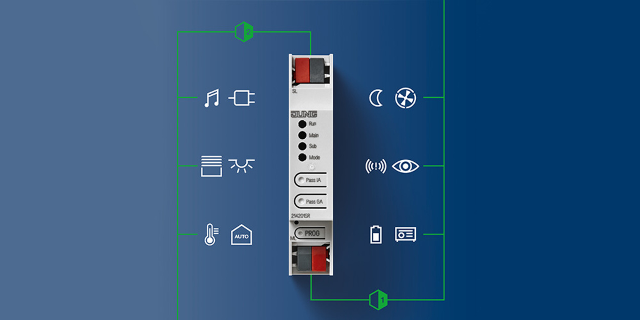 KNX Bereichs- und Linienkoppler bei Elektro Ruths Installationen GmbH in Mühltal