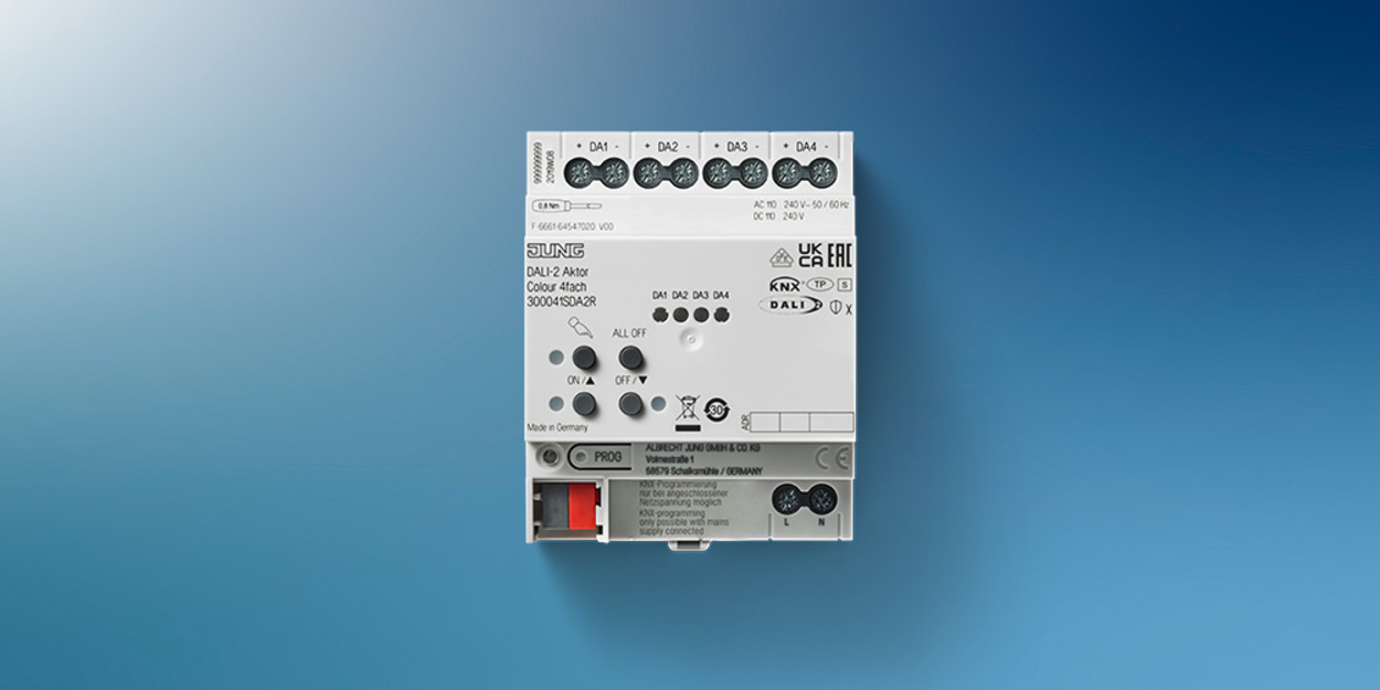 KNX DALI 2 Gateway Colour bei Elektro Ruths Installationen GmbH in Mühltal